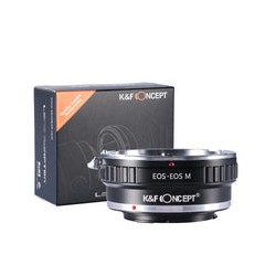 Adaptador de Montura Canon EOS EF - M K&F Concept