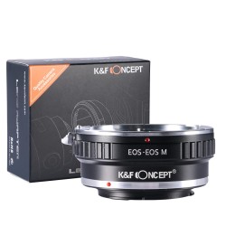 Adaptador de Montura Canon EOS EF - M K&F Concept