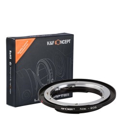 Adaptador de Montura de Nikon F a Canon EOS  K&F Concept