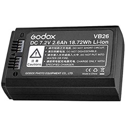 Batería de Litio VB26 para Flash V1 Godox