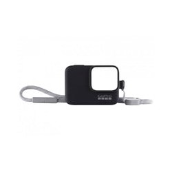 Funda de Silicona Negra y Correa negra para GoPro HERO 7/6/5