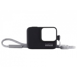 Funda de Silicona Negra y Correa negra para GoPro HERO 7/6/5